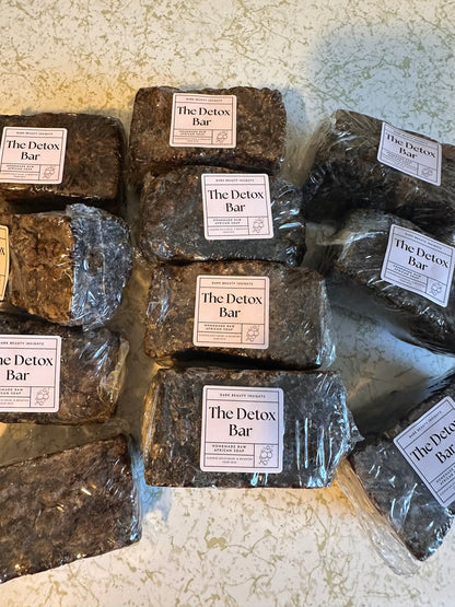 The Detox Bar- Raw African Black Soap