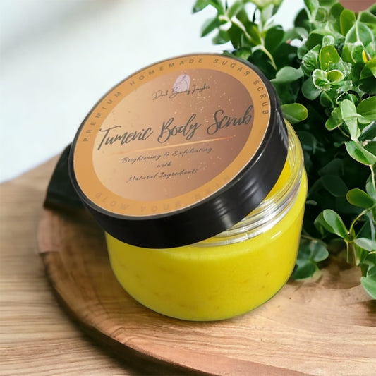 Brightening Turmeric Body Scrub